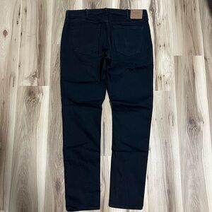 Abercrombie & Fitch Men's Athletic Skinny Stretch Jeans Black Size 36x34 Tall